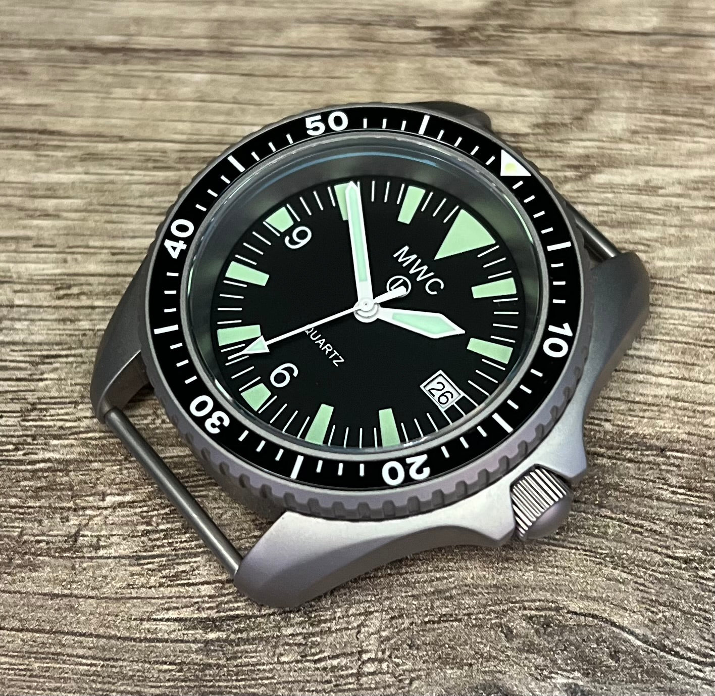 Current NATO Pattern Quartz Military Divers Watch with Sapphire Crystal and 10 Year Battery Life and Ceramic Bezel - NATO STOCK NUMBER NSN 6645-99-157-3496