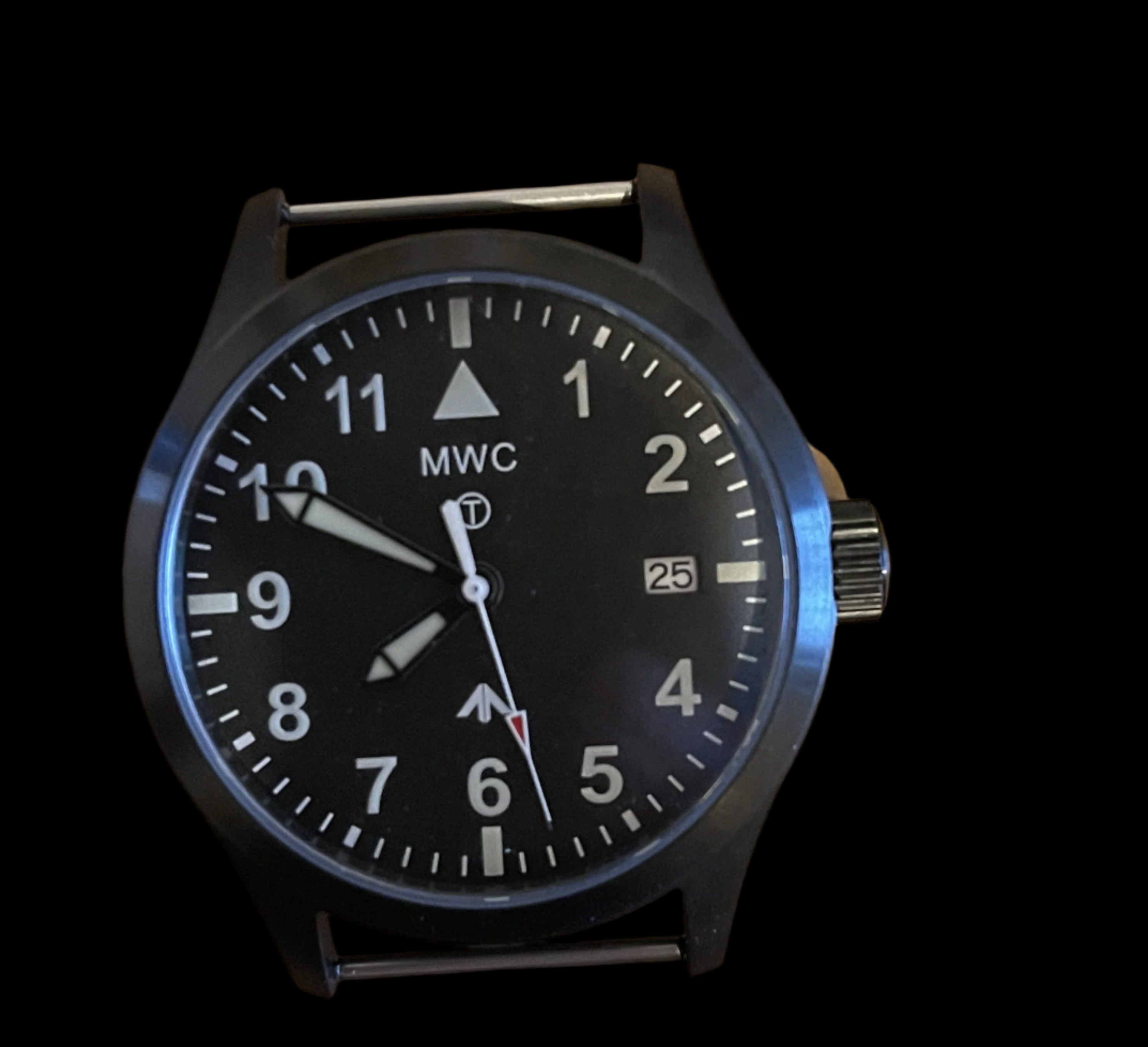 3 x 18mm, 20mm, 22mm or 24mm Pins Designed to Create the Appearance of a Military Watch with Fixed Solid Bars