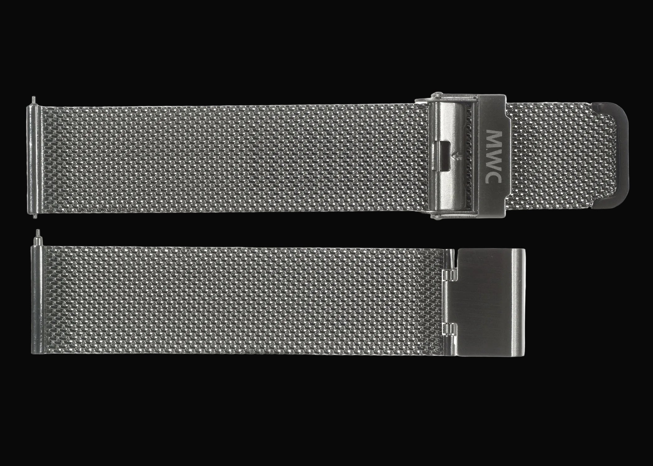 Classic 24mm Milanese Watch Bracelet in Stainless Steel.
