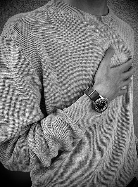 MWC 1940s/1950s "Dirty Dozen" Pattern General Service Watch with Sapphire Box Crystal and 21 Jewel Automatic Movement