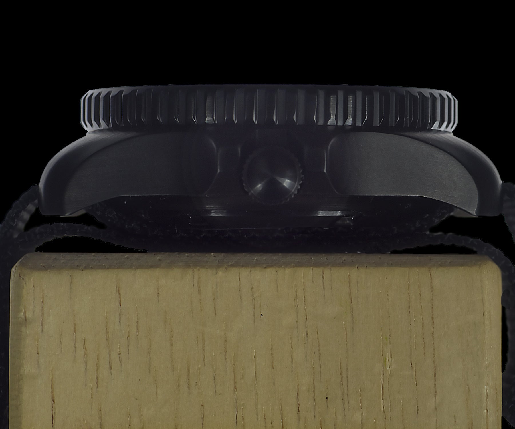 MWC Automatic Black PVD Military Divers Watch - Tritium / GTLS Illumination and Sapphire Crystal