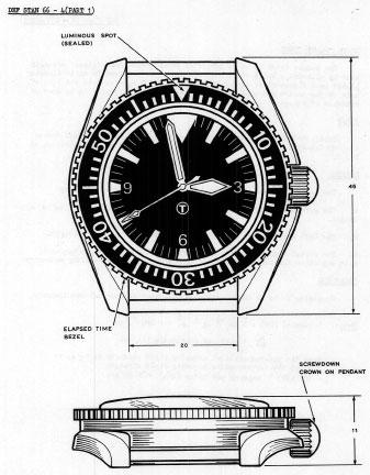 MWC 24 Jewel 1982 Pattern 300m Automatic Military Divers Watch with Sapphire Crystal on a Matching Stainless Steel Bracelet (Non Date Version)