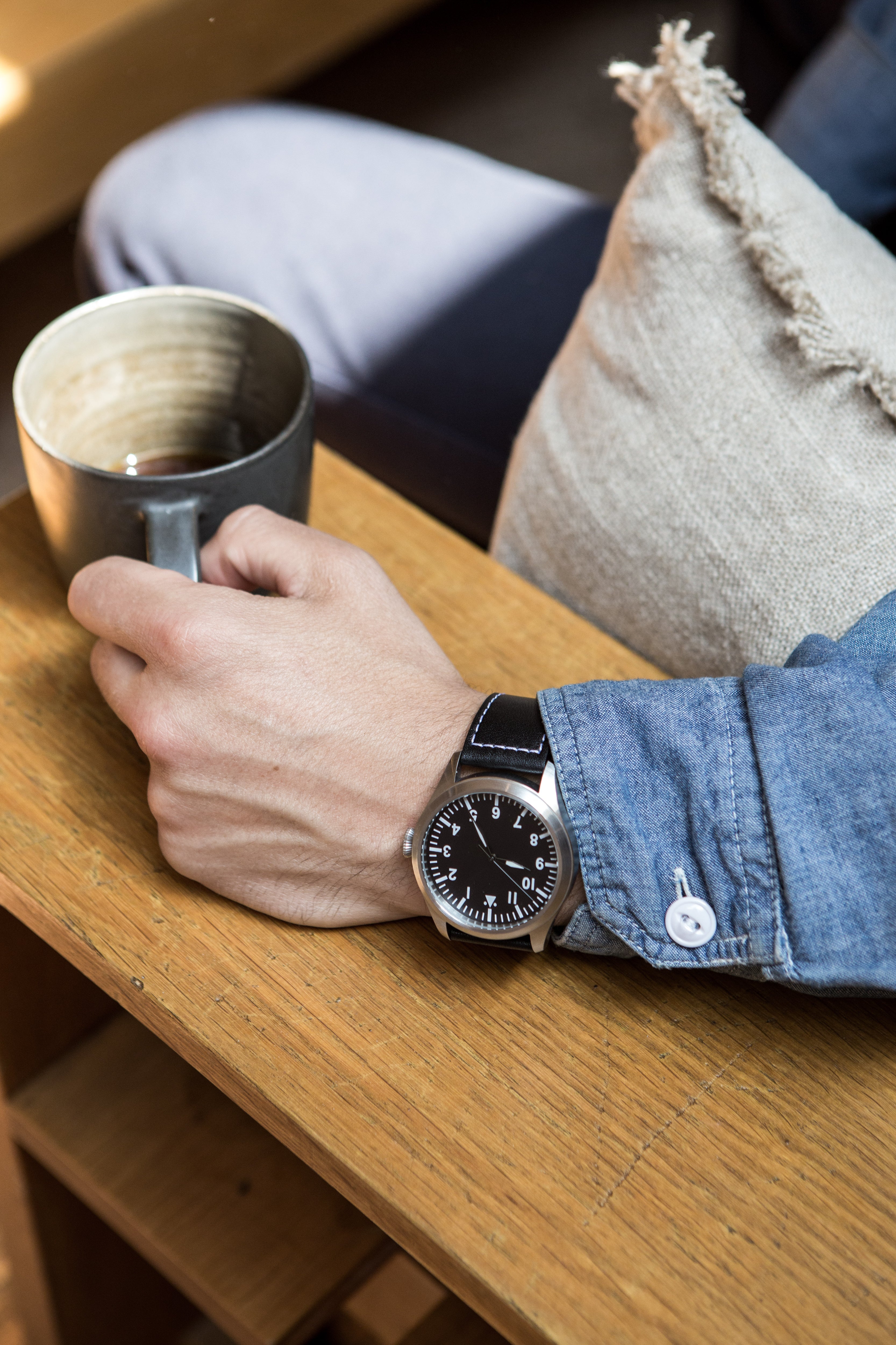 MWC 1940s Pattern Classic 46mm Limited Edition XL Military Pilot's Watch - 2018-2021 Model Clearance Sale