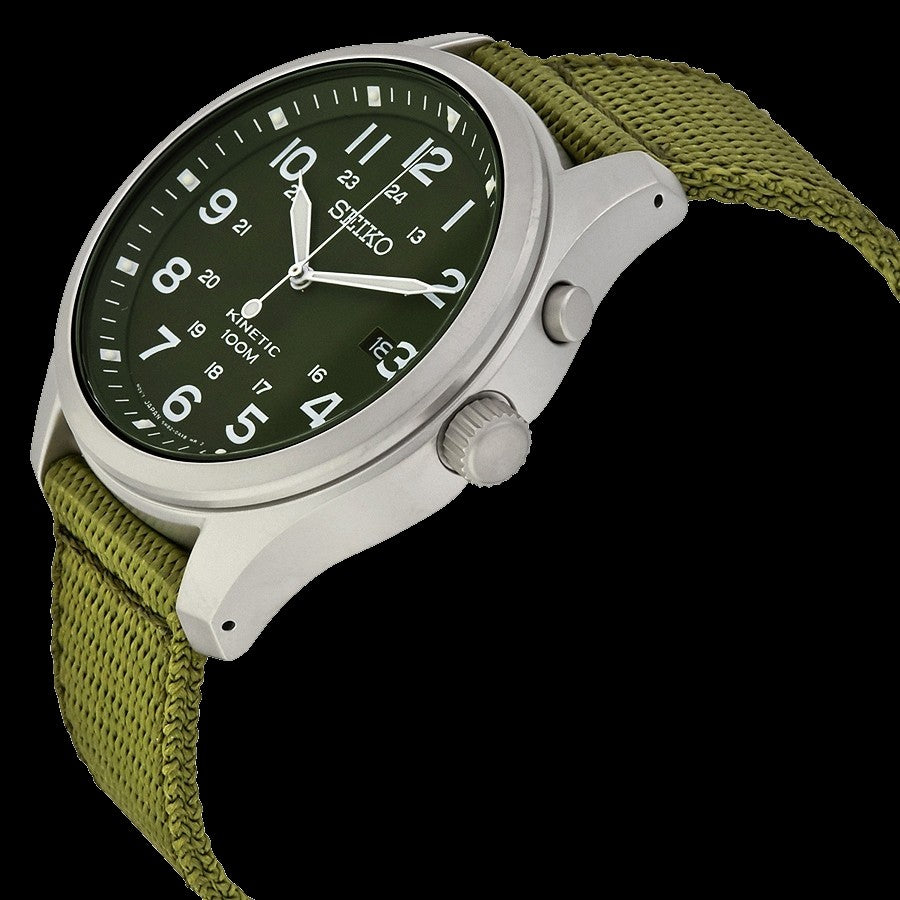 3 x 18mm, 20mm, 22mm or 24mm Pins Designed to Create the Appearance of a Military Watch with Fixed Solid Bars