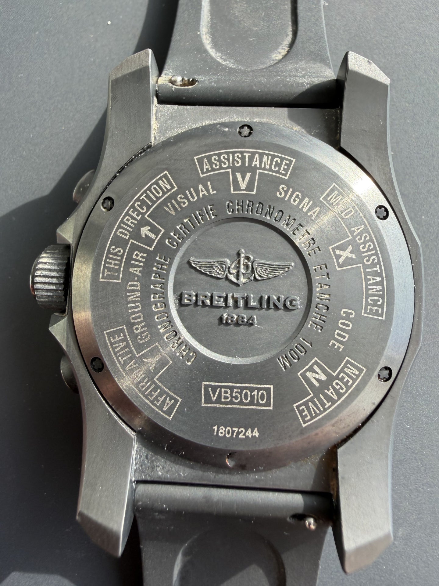 Breitling Cockpit B50 Pilots Watch - Excellent Condition (Serial No: 1807244) DUE TO ARRIVE ON MARCH 29TH AT THE UK OFFICE