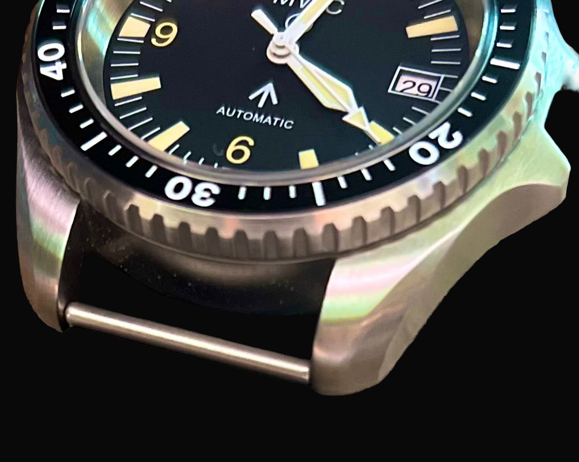 MWC 1999-2001 Pattern Automatic Military Divers Watch  - Retro Luminous Paint, Ceramic Bezel and Sapphire Crystal