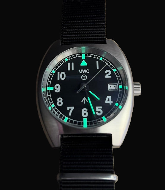 MWC W10 1970's Pattern 24 Jewel Automatic Military Watch with 100m Water Resistance