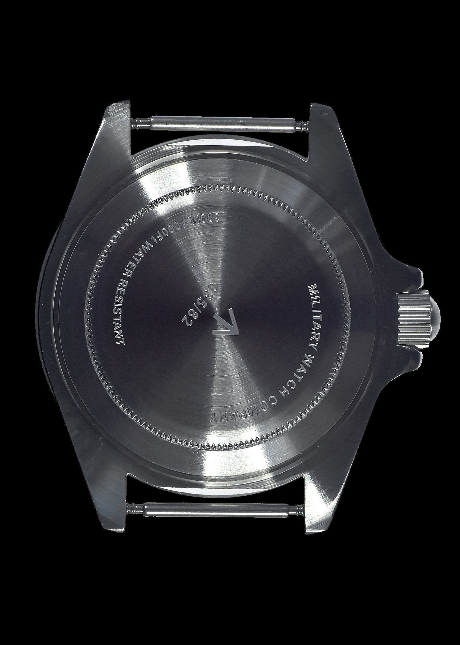 MWC 21 Jewel 1980s Pattern 300m Automatic Military Divers Watch with Sapphire Crystal and a Black and a Grey NATO Strap